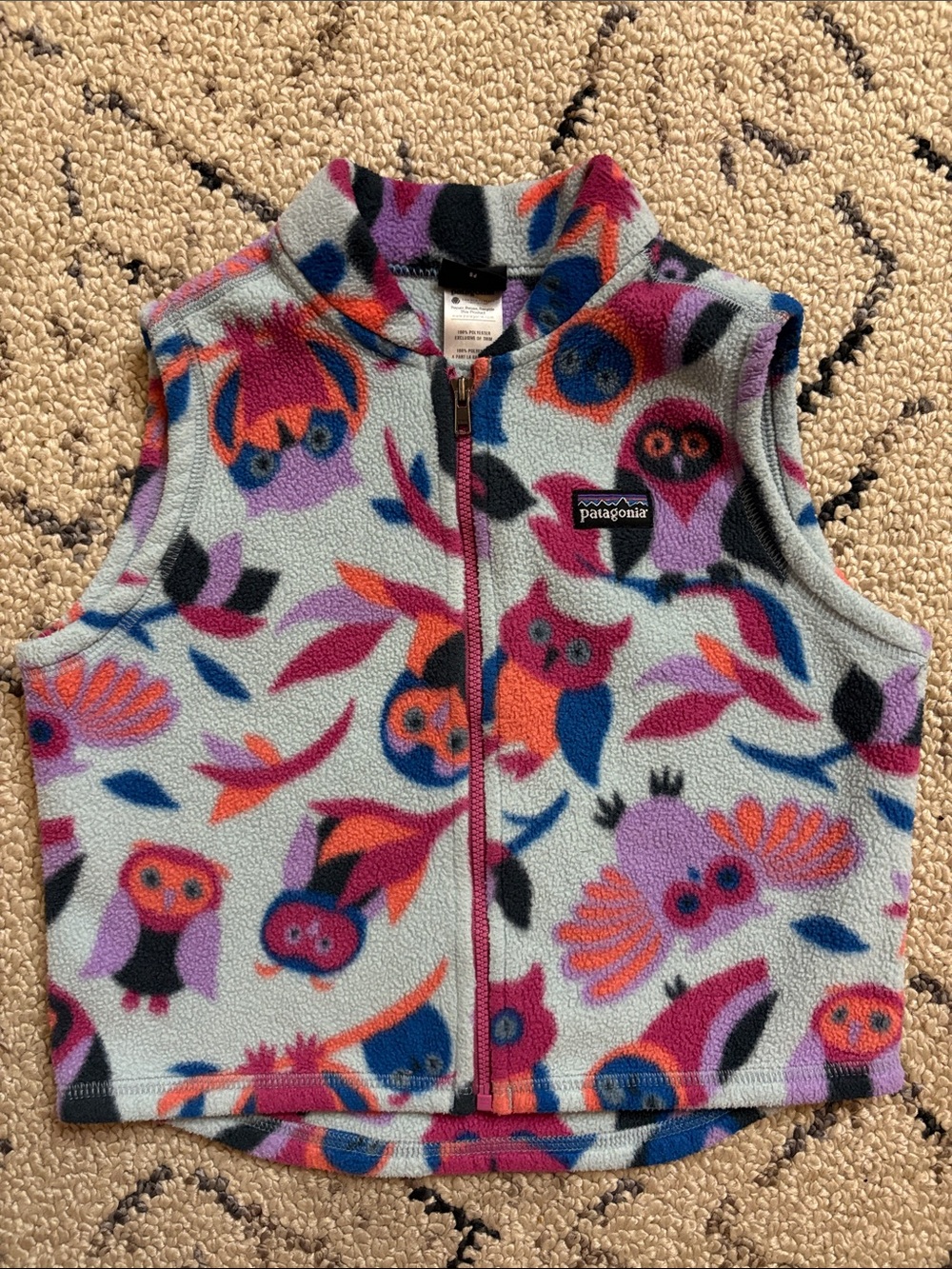 Patagonia kids Fleece Vest (3T) EUC